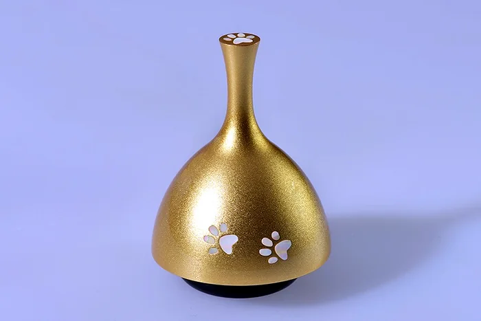 金色のペット用お鈴
